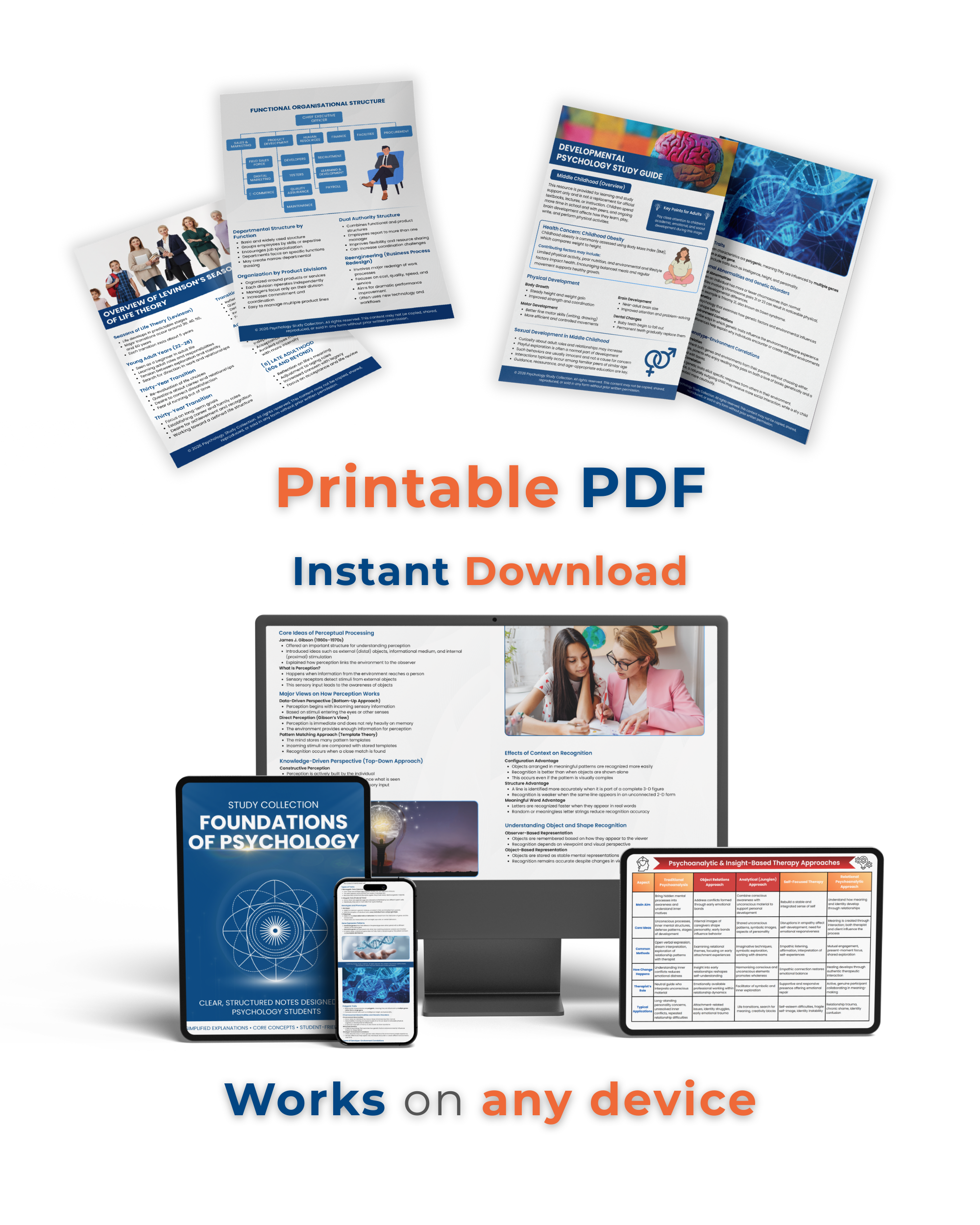 The Ultimate Psychology School Bundle